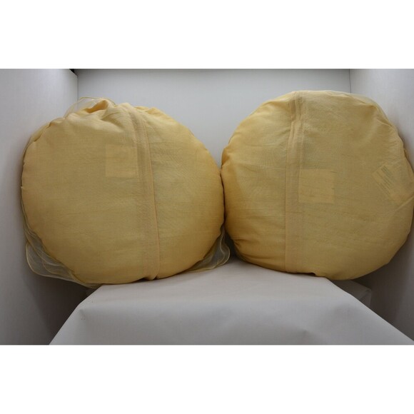 Elegant beautiful Yellowish Pearl Rose Weaving Silk Throw Pillows‎ - Picture 7 of 10